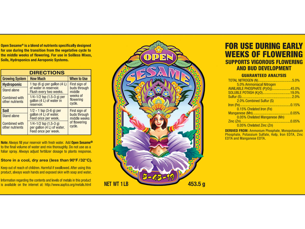 FoxFarm - Open Sesame México