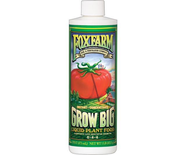 FoxFarm - Big Bloom, Grow Big, Tiger Bloom - Nutrient Trio