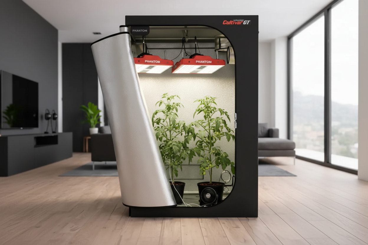 Imagen con plantas de tomate