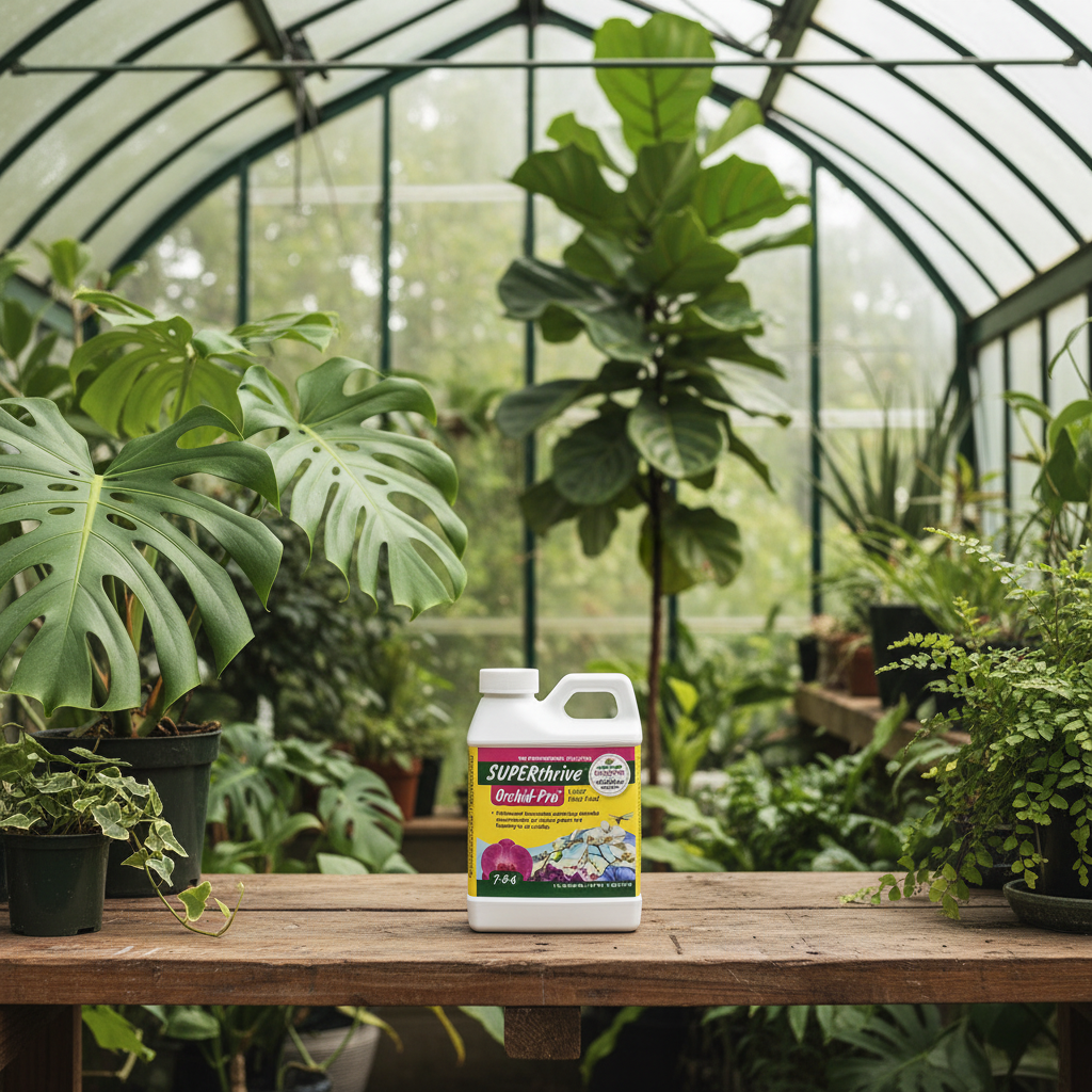 SUPERthrive Orchid-Pro - Invernadero casero con monsteras y panduratas