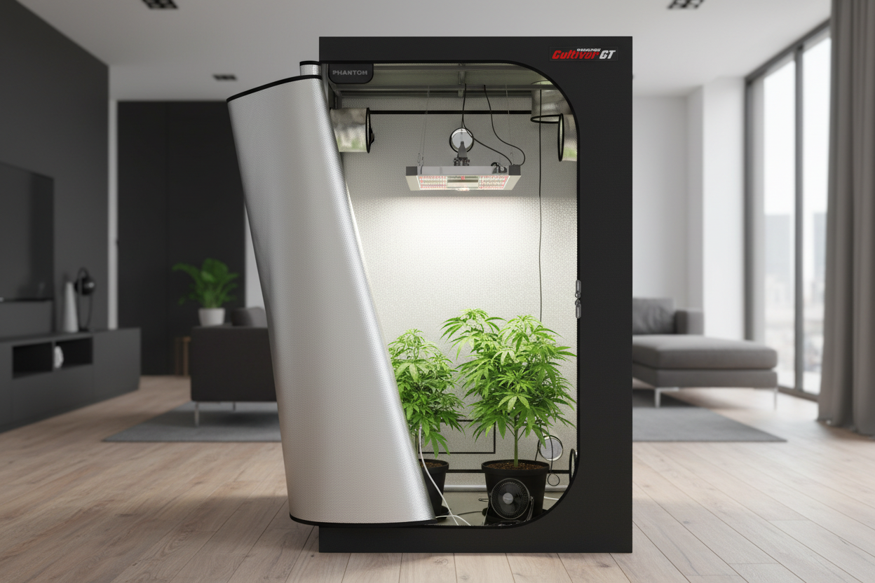 Kit Indoor 4x4 Phantom + LED GL250 250W | Grow Shop México