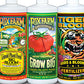Trío FoxFarm en Selva Grow Shop México: Big Bloom, Grow Big y Tiger Bloom para hidroponía, coco y tierra